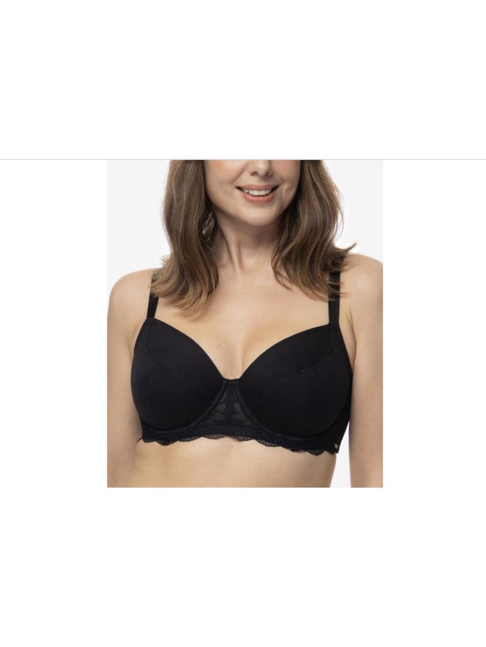Dorina Women's Hera Non Padded Underwire Bra,  Black NWT